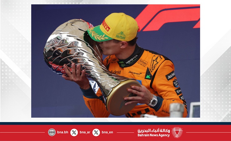 فريق مكلارين يفوز بجائزة البرازيل الكبرى للفورمولا 1